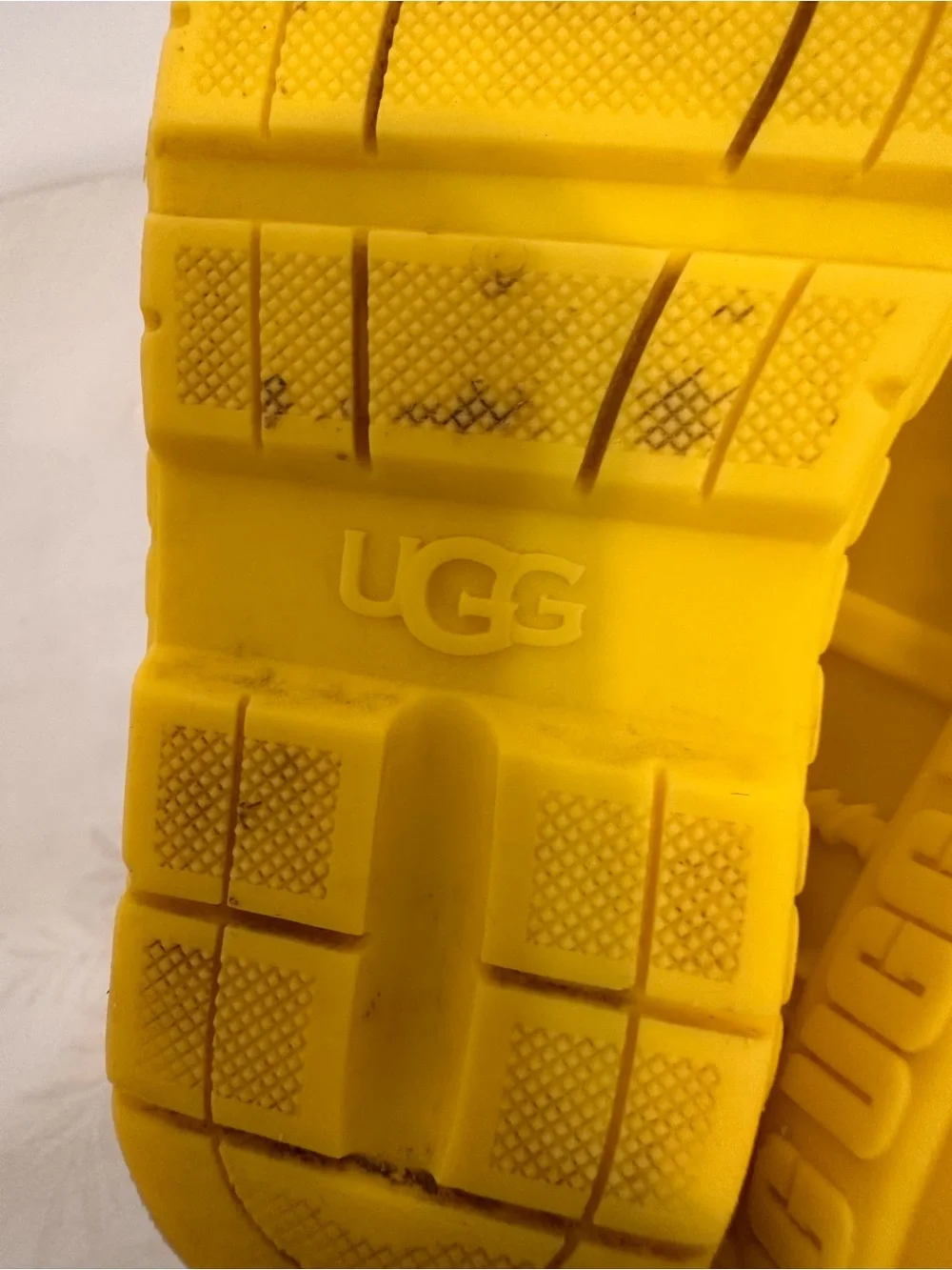 UGG Kids Yellow Rain Boots